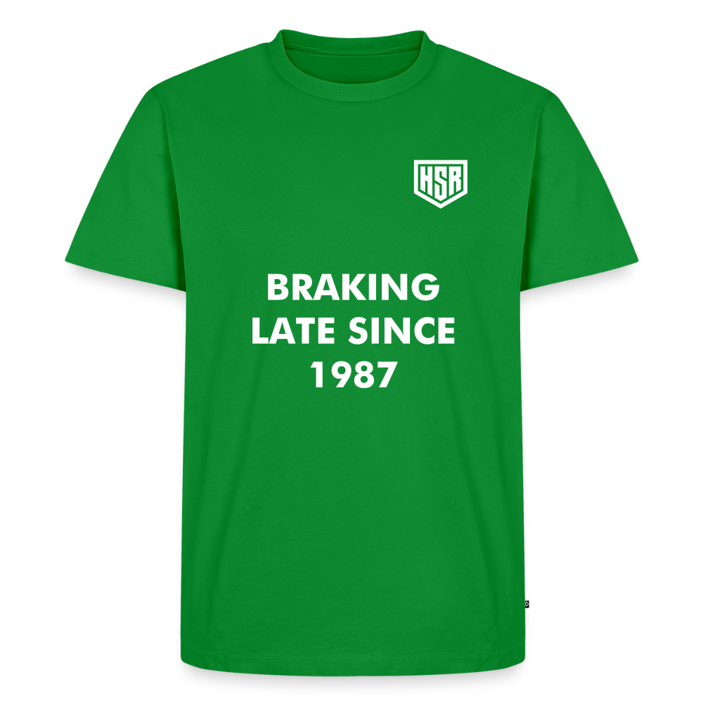 T-Shirt Homme - Braking Late - vert