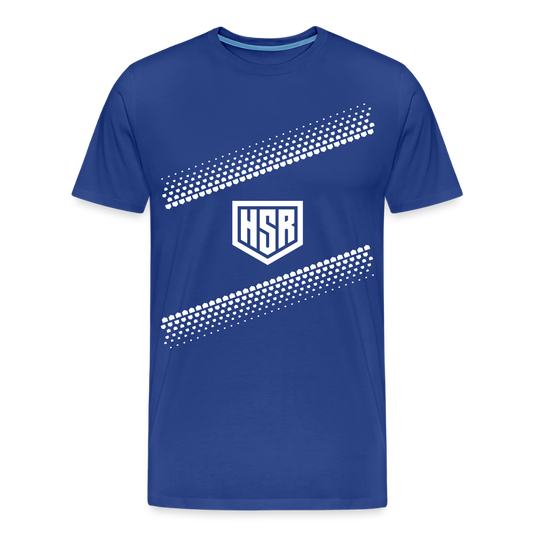 T-Shirt Homme - Pattern - bleu roi