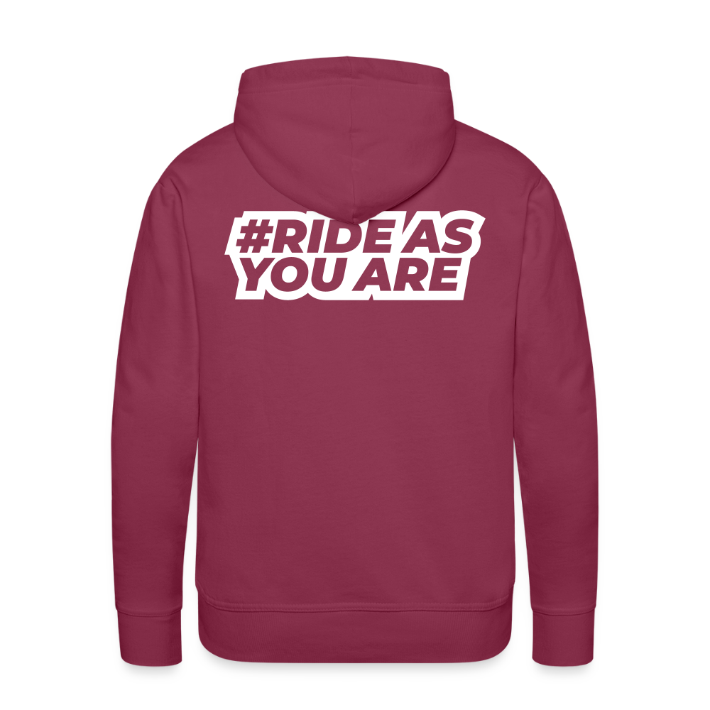 Hoodie Homme - HSR Classic - bordeaux