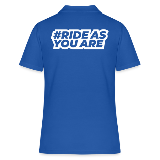 Polo Femme - HSR Classic - bleu royal