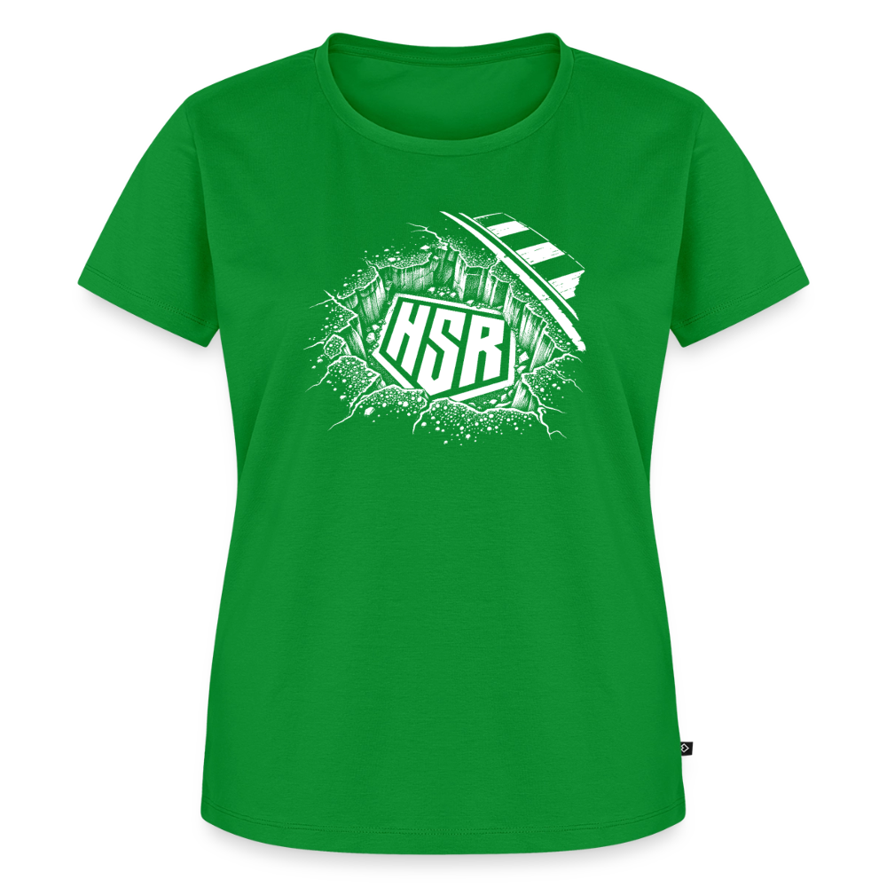 T-Shirt Femme - Logo Ground - vert