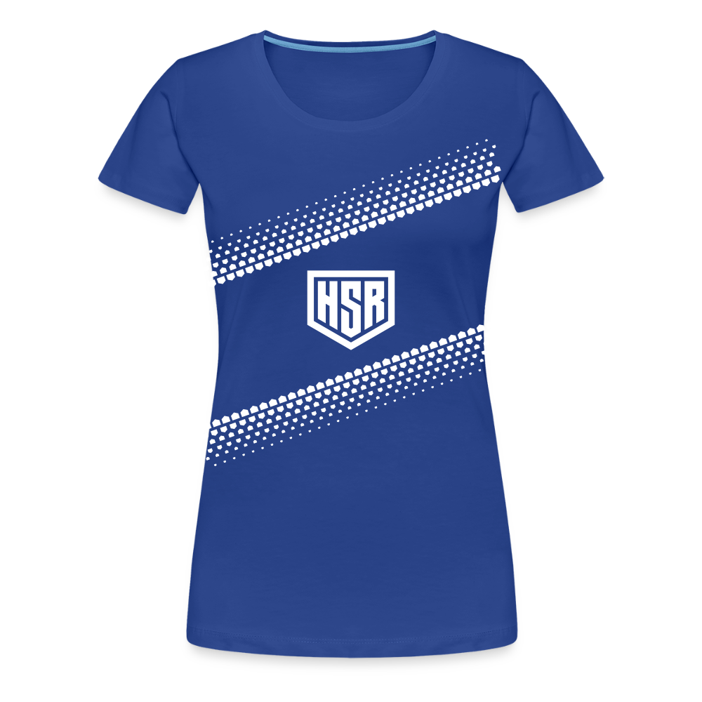 T-Shirt Femme - Pattern - royal blue