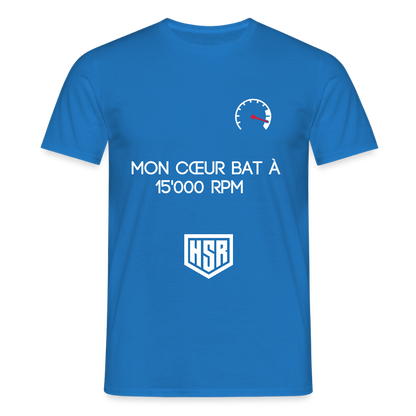 T-shirt Personnalisable - Zone Rouge - bleu royal