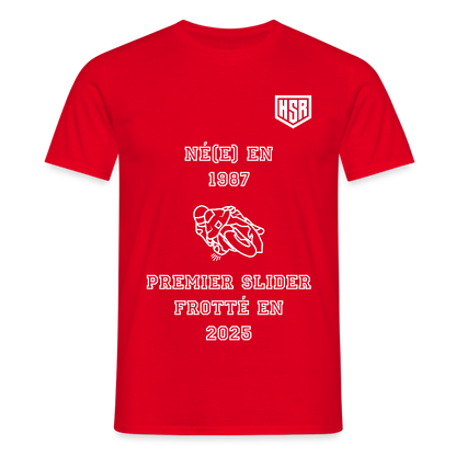 T-shirt Personnalisable - Premier Slider - rouge