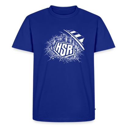 T-Shirt Homme - Logo Ground - bleu roi