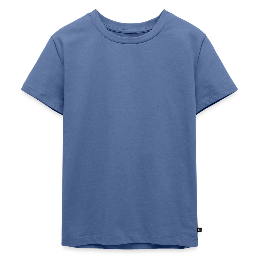 T-Shirt Enfant - #RideAsYouAre (Back) - bleu pigeon