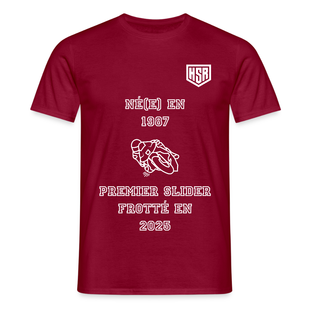 T-shirt Personnalisable - Premier Slider - rouge brique
