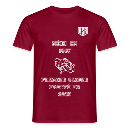 T-shirt Personnalisable - Premier Slider - rouge brique