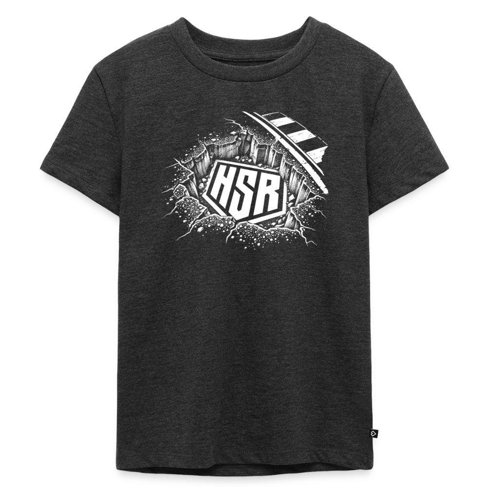 T-Shirt Enfant - Logo Ground - anthracite chiné