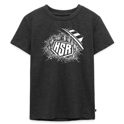 T-Shirt Enfant - Logo Ground - anthracite chiné