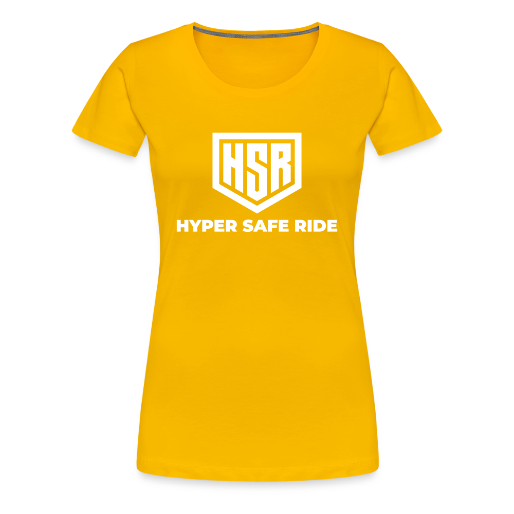 T-Shirt Femme - HSR Classic - jaune soleil