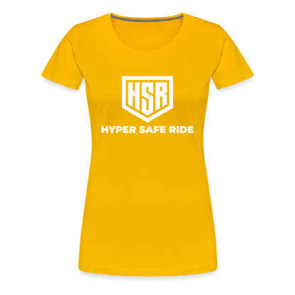 T-Shirt Femme - HSR Classic - jaune soleil