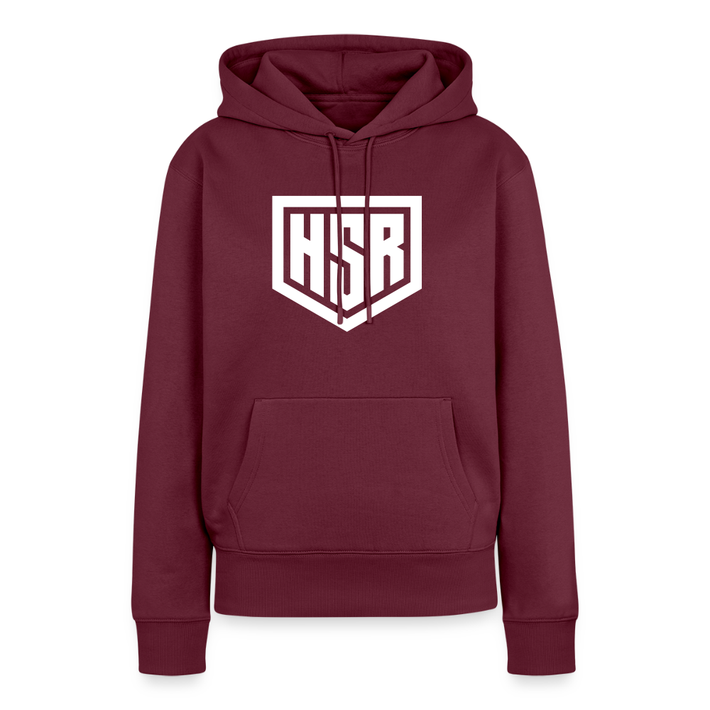 Hoodie Femme - HSR Classic - bourgogne