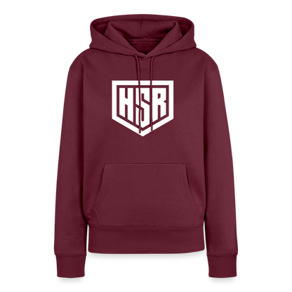 Hoodie Femme - HSR Classic - bourgogne