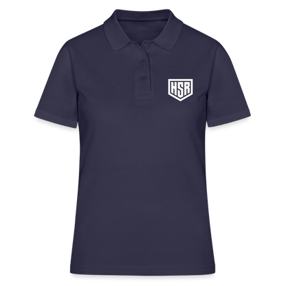 Polo Femme - HSR Classic - bleu marine