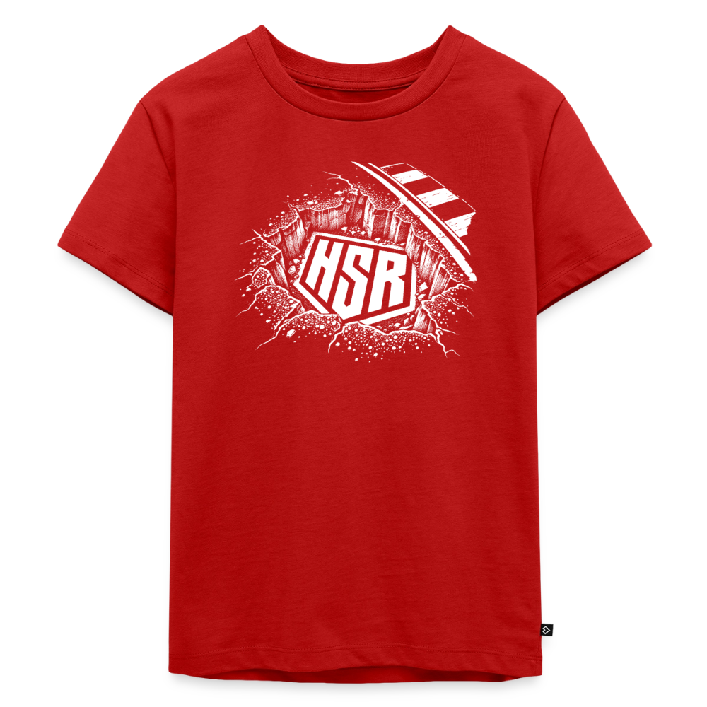 T-Shirt Enfant - Logo Ground - rouge