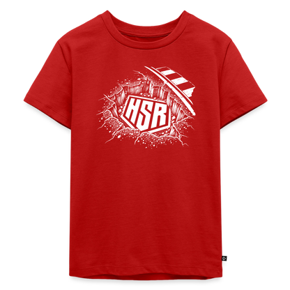 T-Shirt Enfant - Logo Ground - rouge
