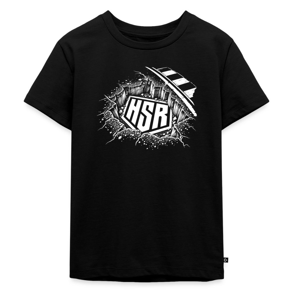 T-Shirt Enfant - Logo Ground - noir