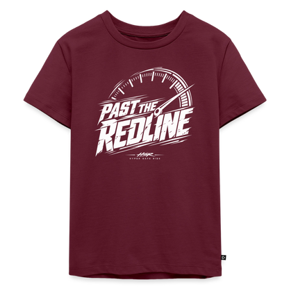 T-Shirt Enfant - Past the Redline - bourgogne