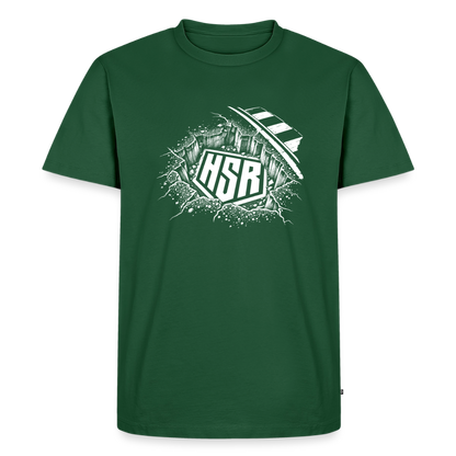 T-Shirt Homme - Logo Ground - vert bouteille