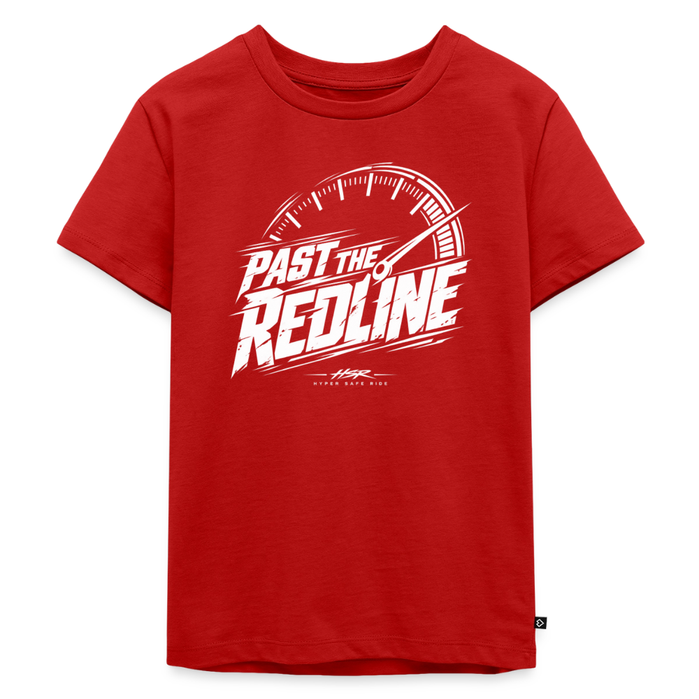 T-Shirt Enfant - Past the Redline - rouge
