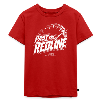 T-Shirt Enfant - Past the Redline - rouge