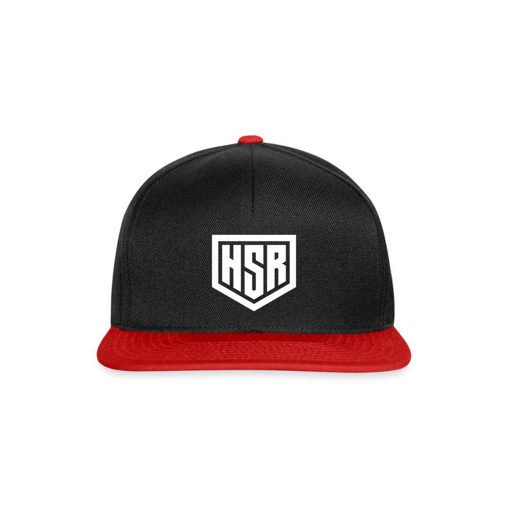 Casquette Snapback - HSR Classic - noir/rouge