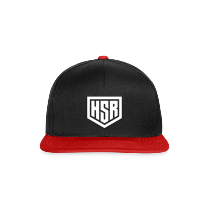 Casquette Snapback - HSR Classic - noir/rouge