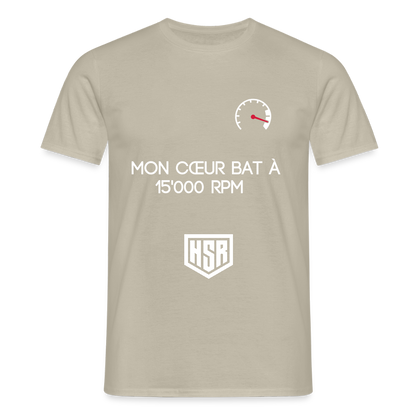 T-shirt Personnalisable - Zone Rouge - beige sable