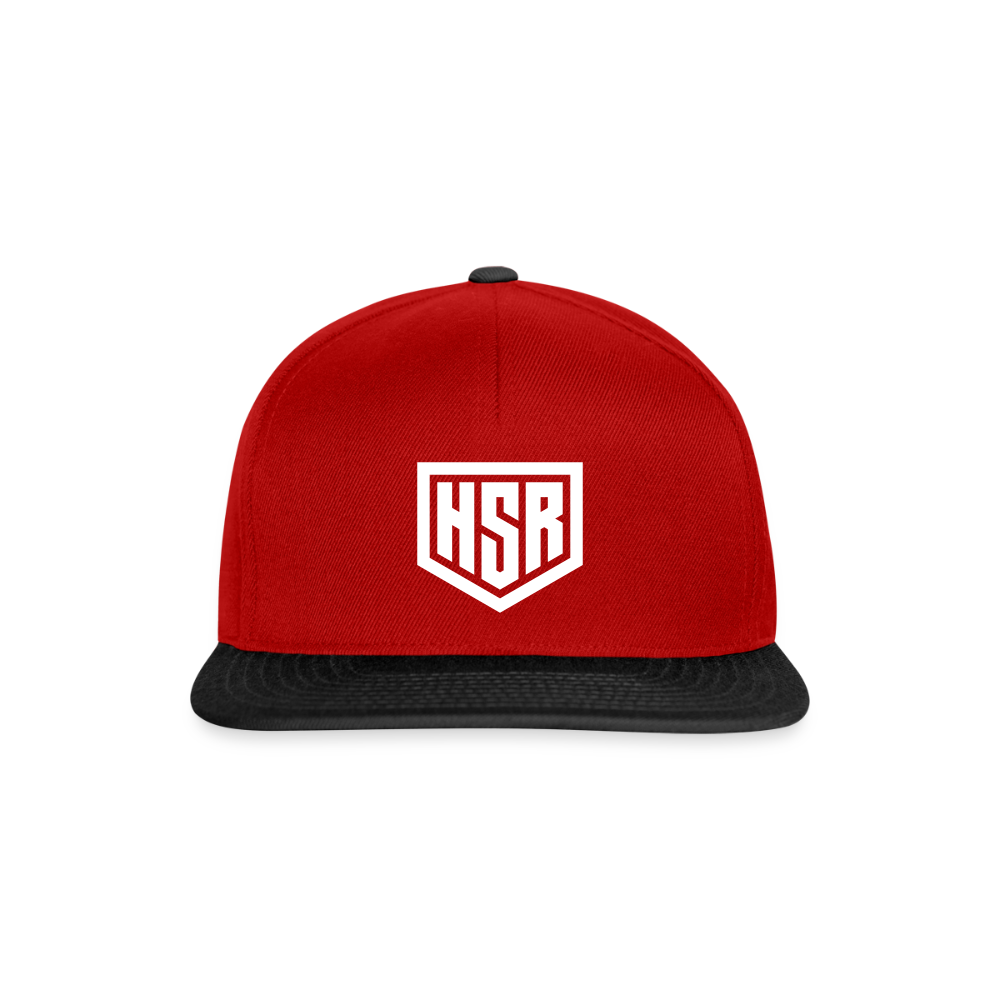 Casquette Snapback - HSR Classic - rouge/noir