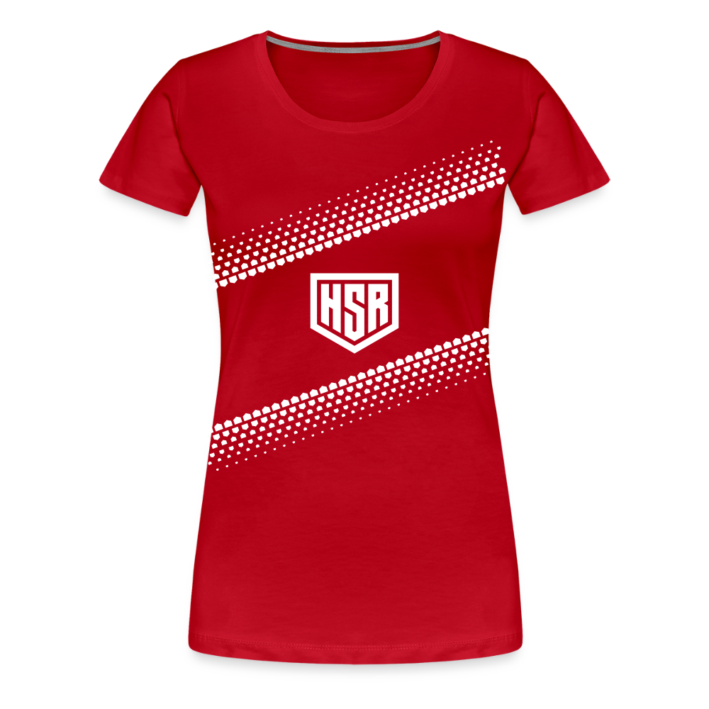 T-Shirt Femme - Pattern - red