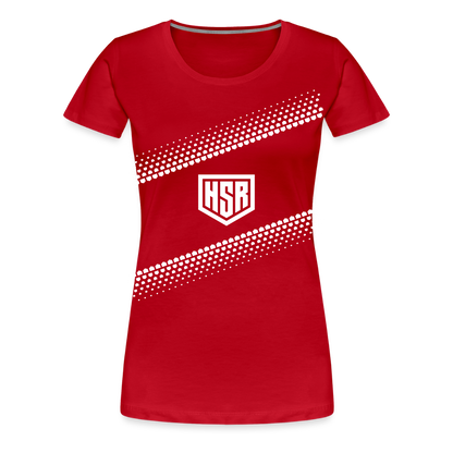 T-Shirt Femme - Pattern - red