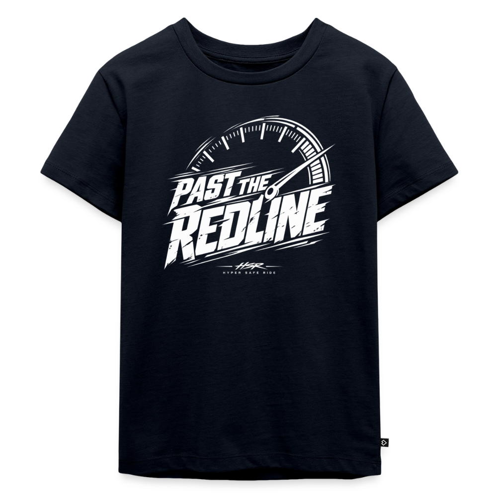 T-Shirt Enfant - Past the Redline - bleu marine