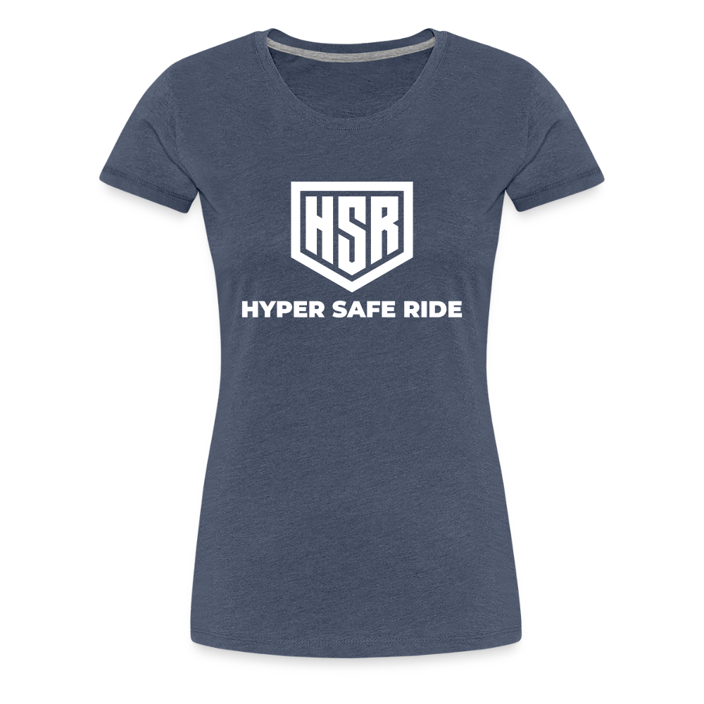 T-Shirt Femme - HSR Classic - bleu chiné