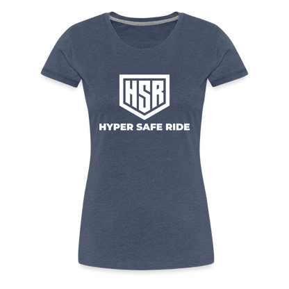 T-Shirt Femme - HSR Classic - bleu chiné