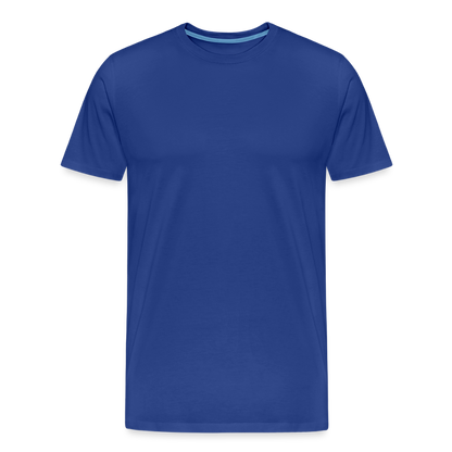 T-Shirt Homme - #RideAsYouAre (Back) - bleu roi