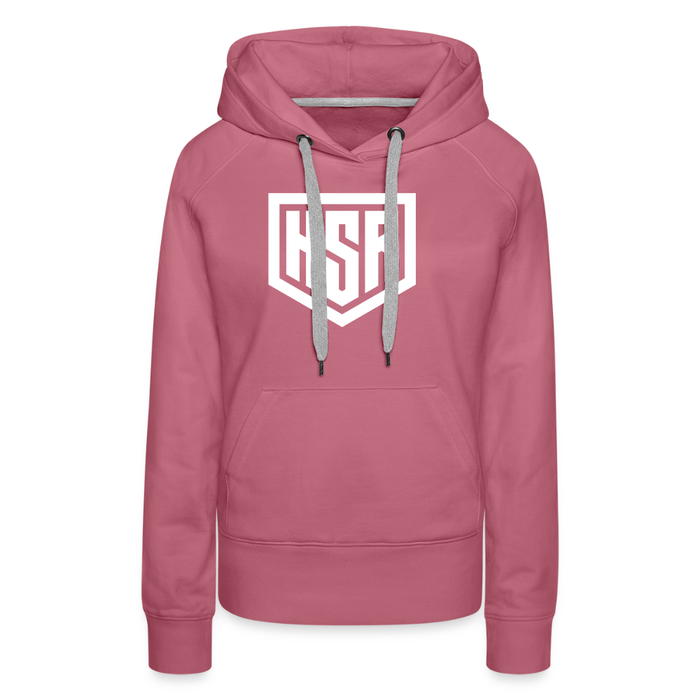 Hoodie Femme - HSR Classic - mauve
