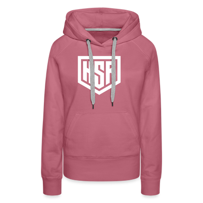 Hoodie Femme - HSR Classic - mauve