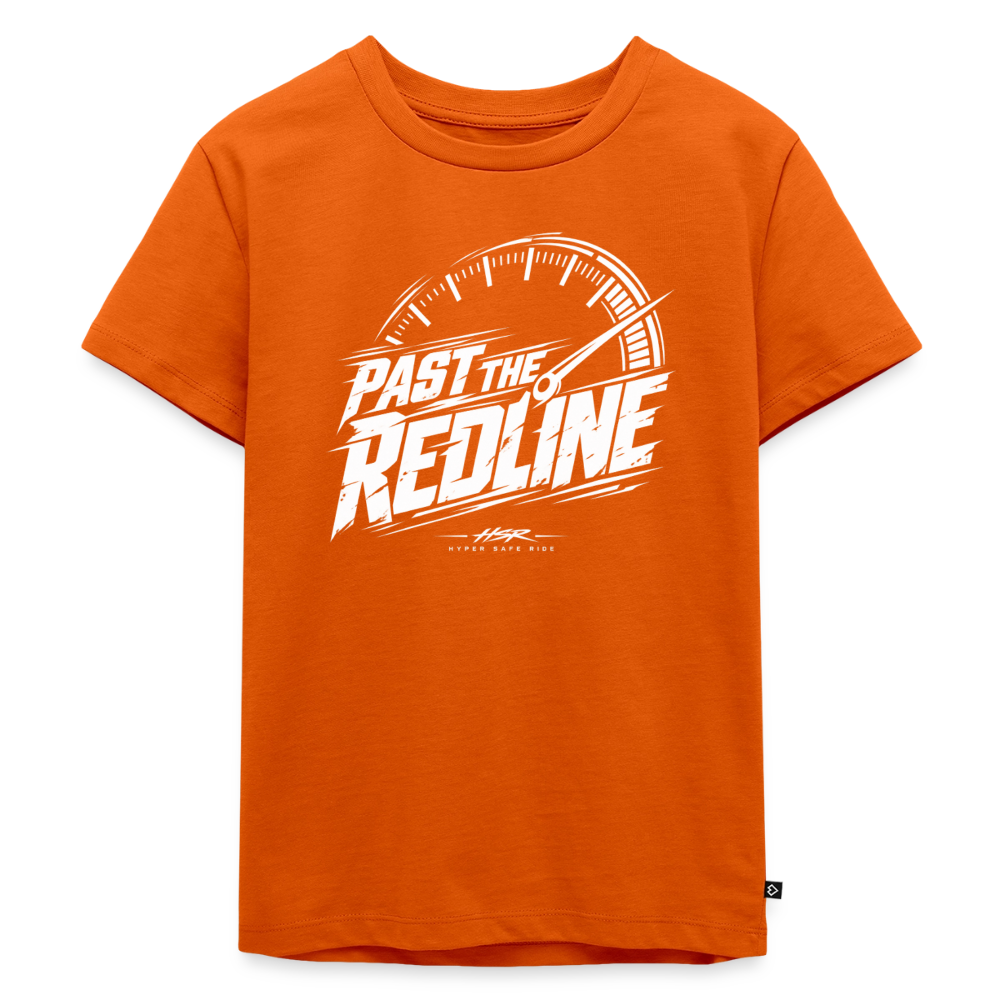 T-Shirt Enfant - Past the Redline - orange 