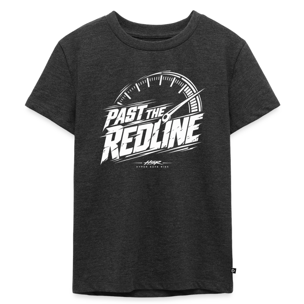 T-Shirt Enfant - Past the Redline - anthracite chiné