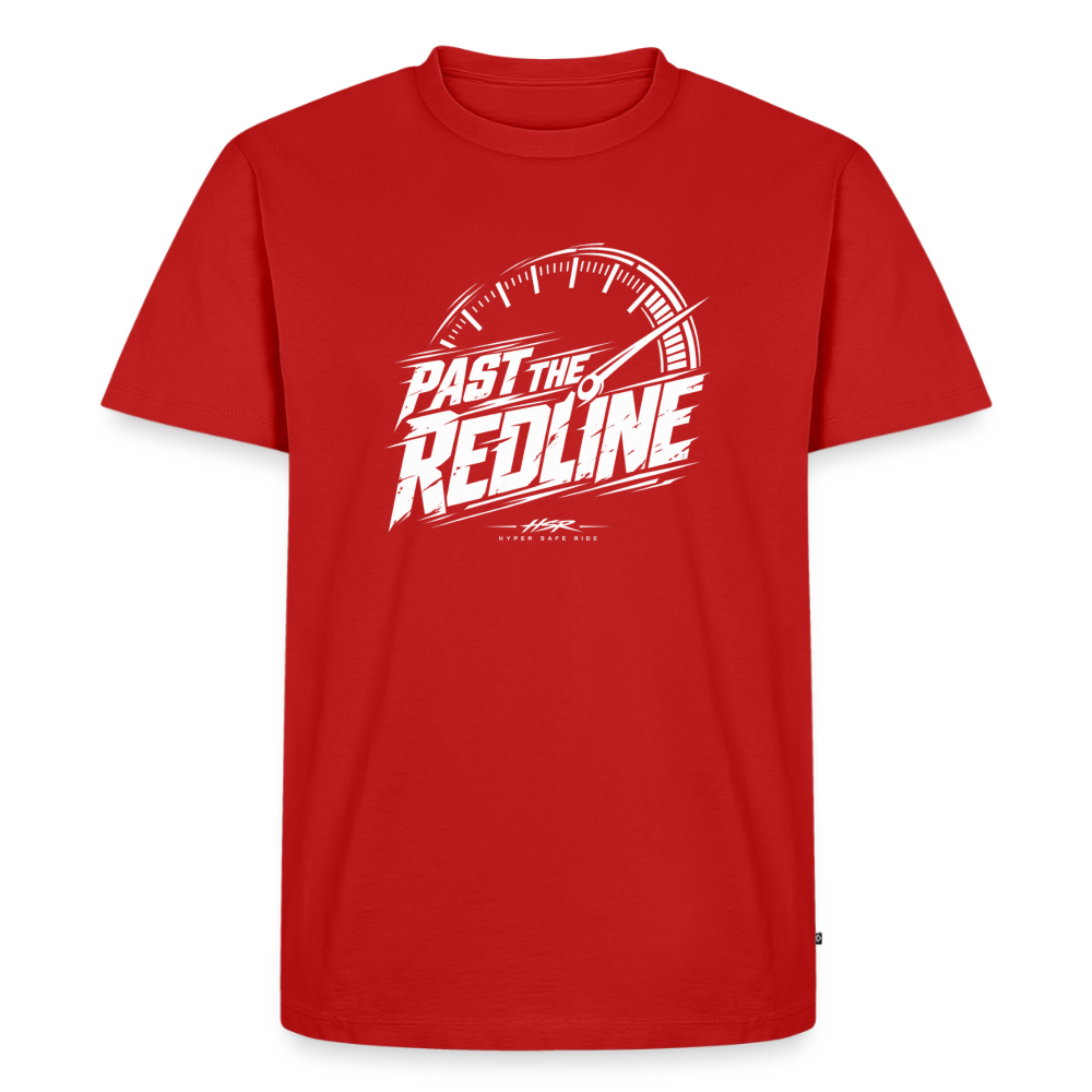 T-Shirt Homme - Past the Redline - rouge