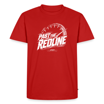 T-Shirt Homme - Past the Redline - rouge