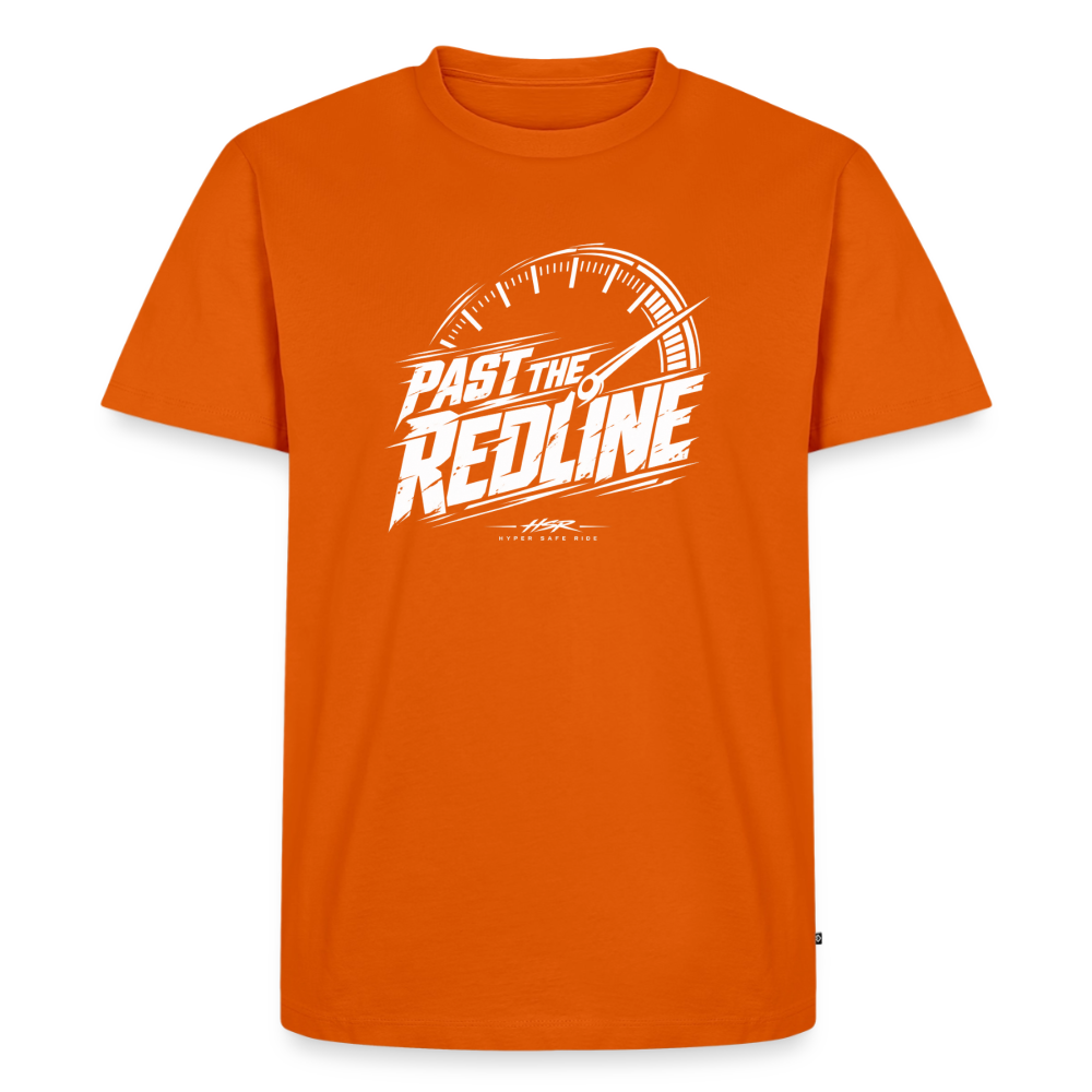 T-Shirt Homme - Past the Redline - orange 