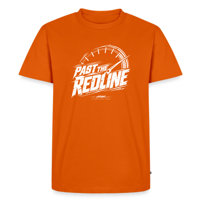 T-Shirt Homme - Past the Redline - orange 
