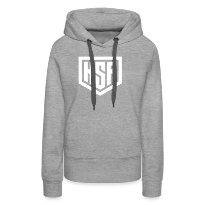 Hoodie Femme - HSR Classic - gris chiné