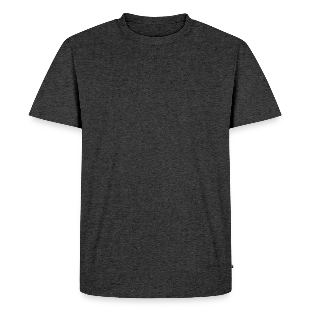T-Shirt Homme - #RideAsYouAre (Back) - anthracite chiné