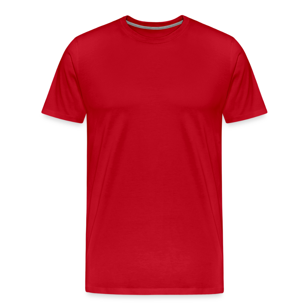 T-Shirt Homme - #RideAsYouAre (Back) - red