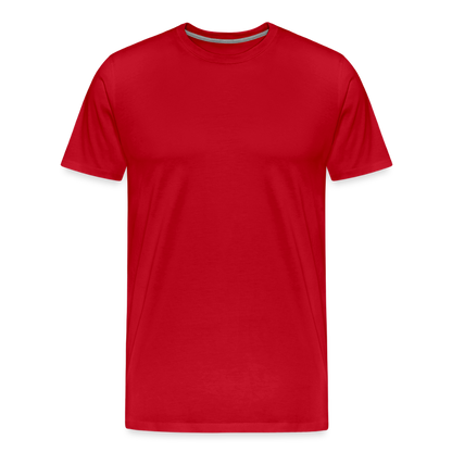 T-Shirt Homme - #RideAsYouAre (Back) - red
