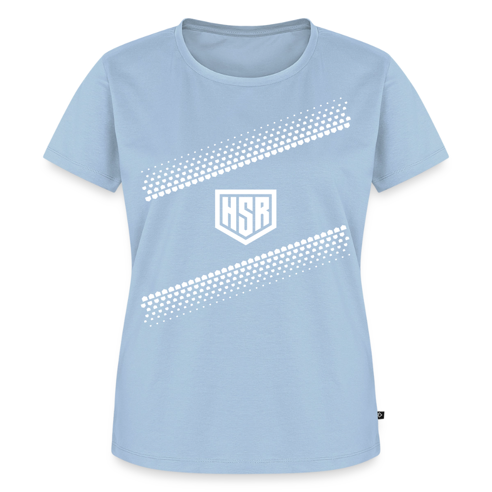 T-Shirt Femme - Pattern - bleu clair