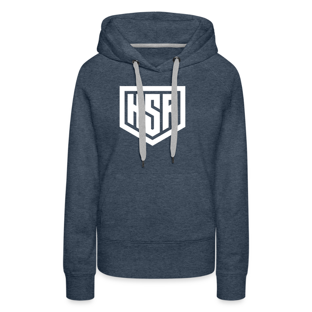 Hoodie Femme - HSR Classic - bleu jeans